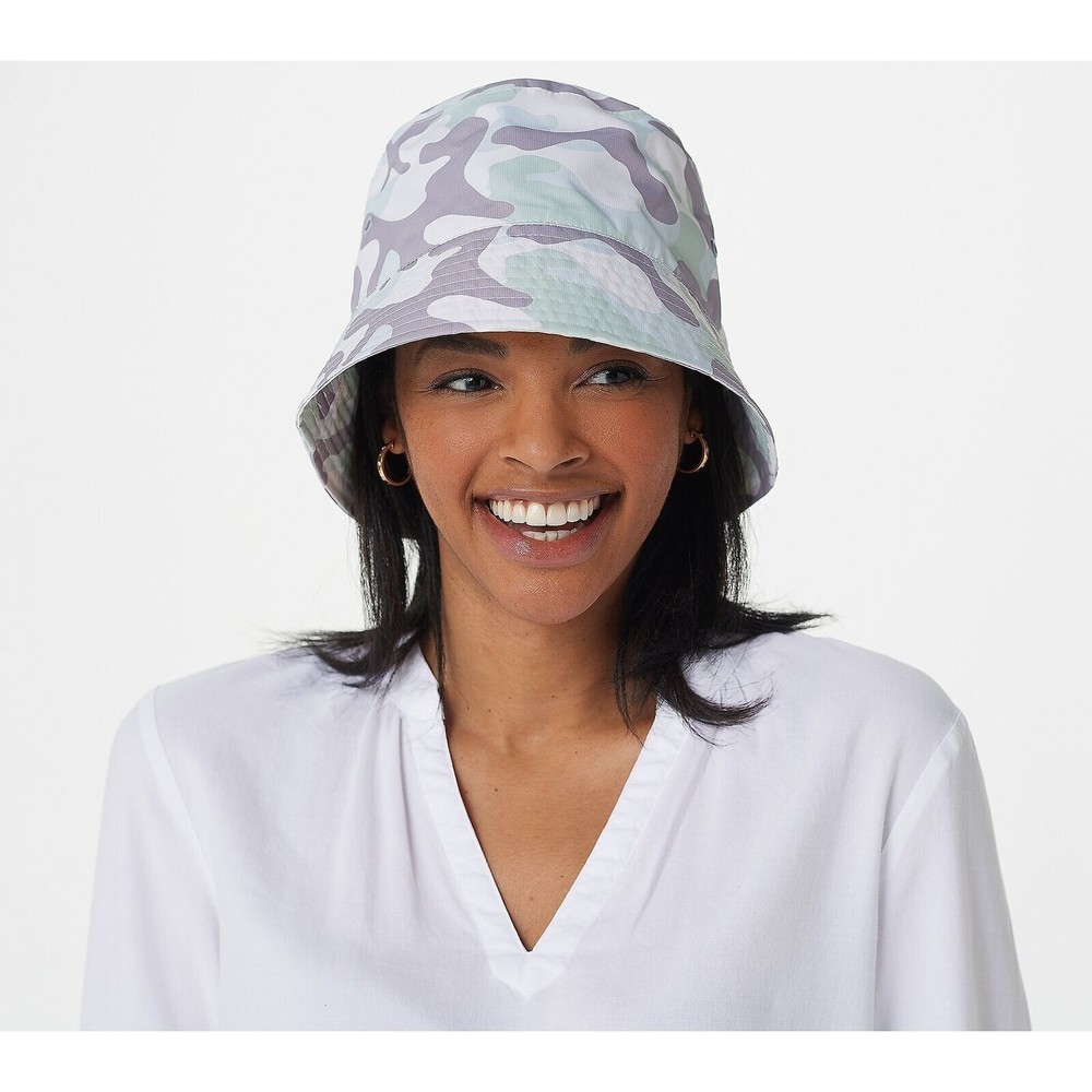 Nuage Waterproof Solid or Printed Bucket Hat Zoe's Camo Medium/Large Size